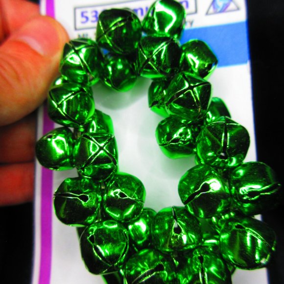 Christmas Bells 7" Stretchy Bracelet - Picture 2 of 3